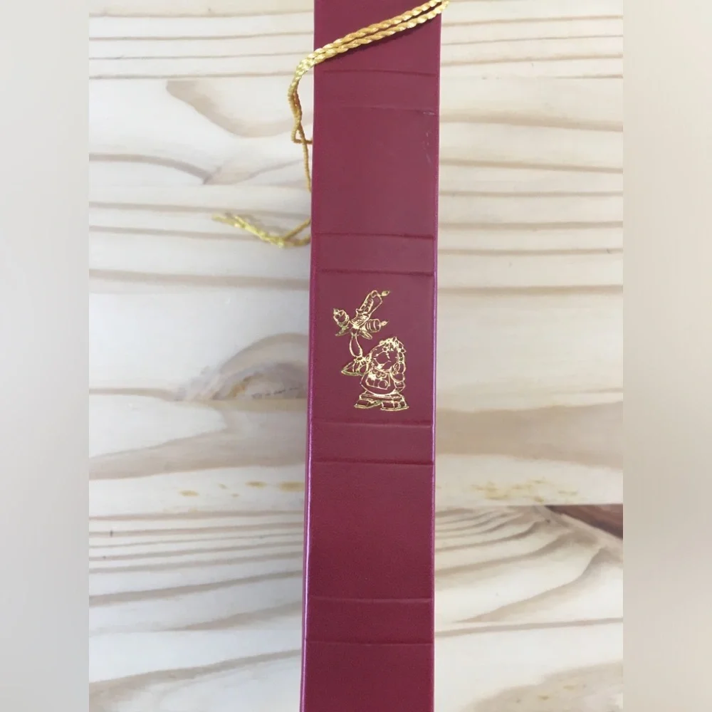 Disney Park Beauty & The Beast Red Embossed Hardcover Notebook Journal Belle